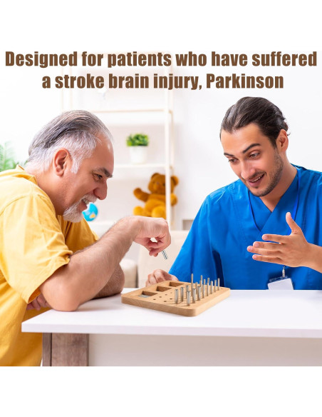 Tablero de Clavos de Madera Triceratops 36 Agujeros Terapia