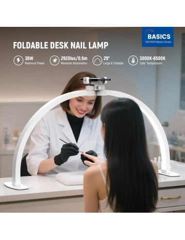 Kit de Iluminación LED Bi Color NEEWER Basics con Trípodes y Filtros