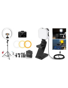 Luz de Anillo LED Neewer 18" con Control Táctil y Remoto 3200-5600K