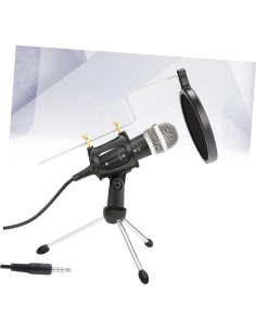 Micrófono de Condensador USB Vaguelly con Soporte Ajustable 2