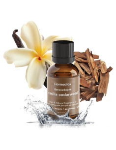 Aceite de Fragancia para el Hogar Homedics 15 ml Madera de Cedro y Vainilla