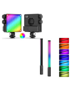 Luz de Video RGB ULANZI LE20 20W Portátil 360 Ajustable