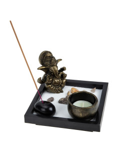 Jardín Zen de Arena para Escritorio Toddmomy 12.5x12.5cm