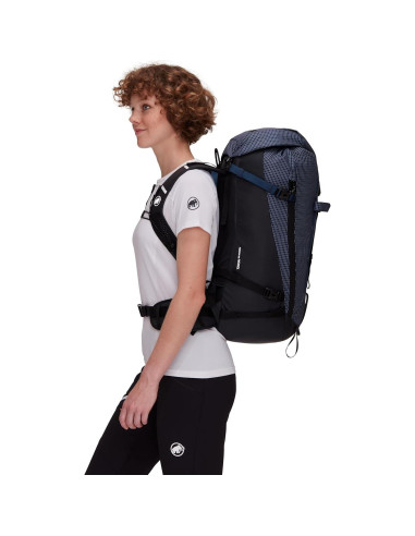 Mochila de Escalada Mammut Trion 38L para Mujeres - Marino/Negro