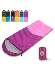 Saco de dormir Flantree 4 estaciones ligero e impermeable