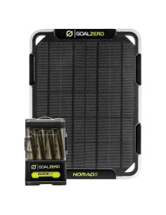 Kit Solar Portátil Goal Zero Guide 12 Plus y Nomad 5
