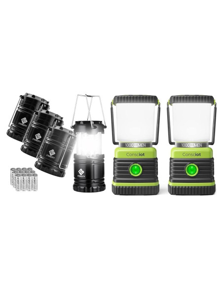 Paquete de 4 Linternas de Camping Etekcity 30 LED 140 Lúmenes