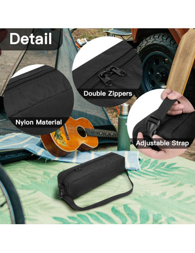 Bolsa de Almacenamiento Xxerciz para Silla de Camping Negra