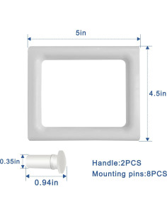 Repuesto Mango Cooler Coleman Saioagi 2 Piezas 12.7x11.4cm 2