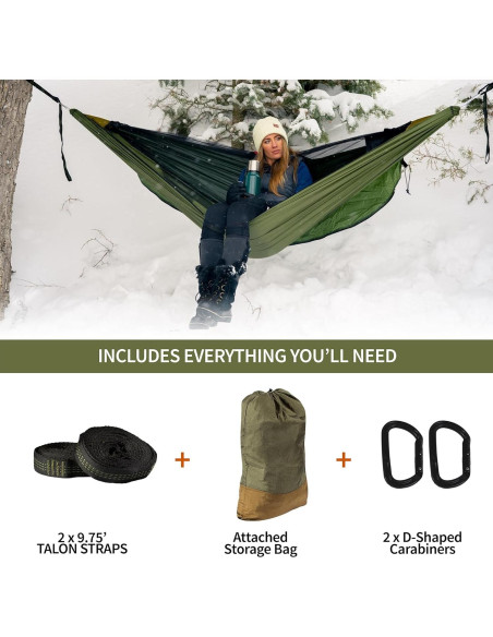 Hamaca Calentada Gobi Heat Eclipse - 3 Zonas de Calor