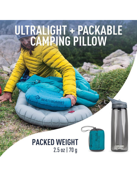 Sistema de Sueño Sea to Summit: Almohada Ultraligera y Forro Reactor