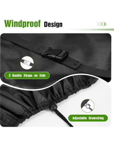 Cubierta Impermeable para Hamaca Loenel 384x142x94 cm