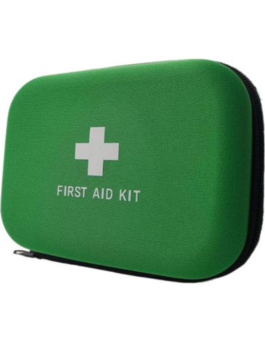 Estuche Duro de Primeros Auxilios Jipemtra EVA Verde Vacío