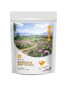 Té de Raíz de Bardana Hudetex 45 Bolsas - Sin Cafeína