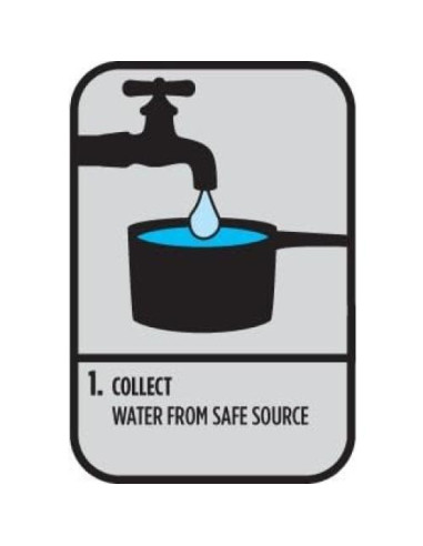 Straw de Filtración de Agua Productos al Aire Libre 27.9 cm