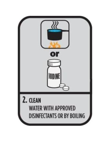 Straw de Filtración de Agua Productos al Aire Libre 27.9 cm