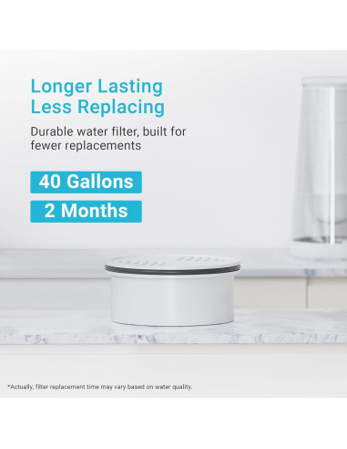 Filtro de Agua AQUA CREST para Jarras y Dispensadores LifeStraw