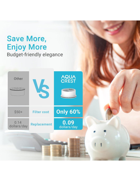 Filtro de Agua AQUA CREST para Jarras y Dispensadores LifeStraw
