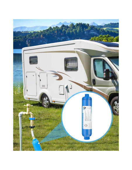 Filtro de Agua Inline GCCSJ para RV - 4 Unidades, 4000 L