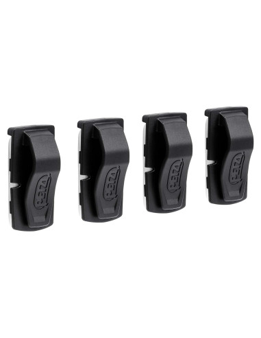 Clip Adhesivo PETZL Uni Adapt para Linterna Frontal - Paquete de 4
