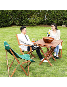 Mesa Plegable de Madera Byer of Maine Pangean 106.68x71.12cm 2