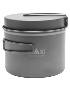 Olla de Titanio 1600ml y Sartén Maxi TPP-1600 Ultraligera