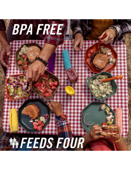 Conjunto de Cocina ComplEAT Gerber Gear 16 Piezas Camping