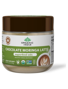 Polvo de Latte de Moringa con Chocolate Organic India 100g