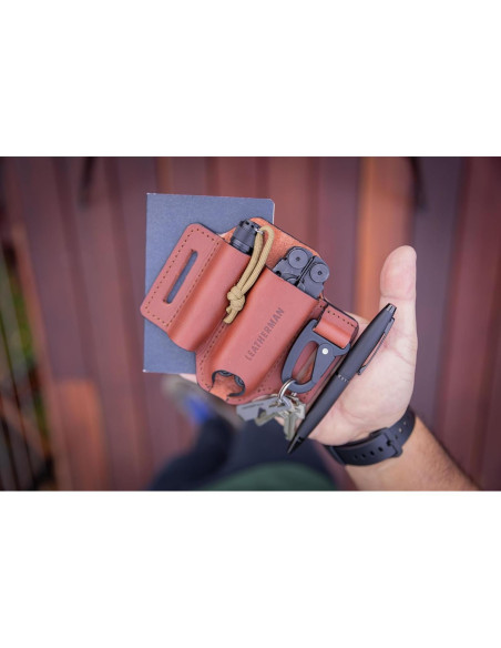 Funda de Cuero Premium LEATHERMAN Ainsworth Grande Marrón