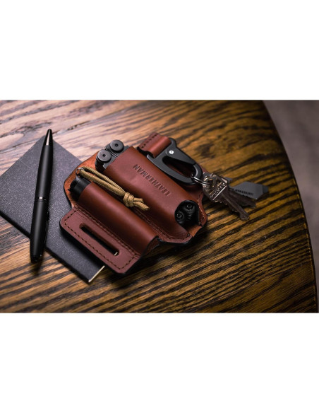 Funda de Cuero Premium LEATHERMAN Ainsworth Grande Marrón