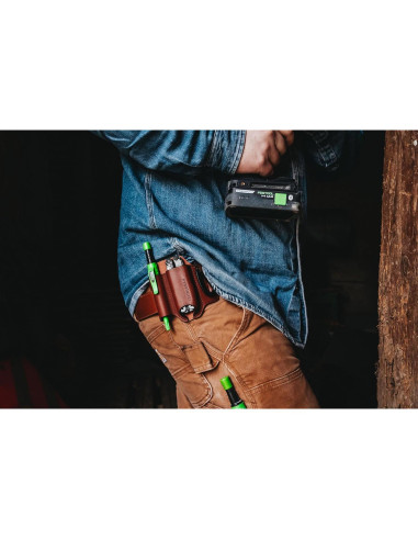 Funda de Cuero Premium LEATHERMAN Ainsworth Grande Marrón