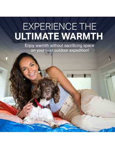 Manta Impermeable Gruff 5-en-1 para Camping 2x1.32m