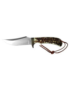 Cuchillo Fijo Uncle Henry de Acero Inoxidable 10.8 cm Marrón