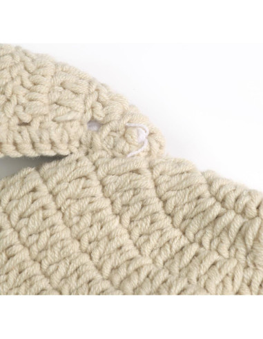 Conjunto de Disfraz de Conejito de Ganchillo BxuanW para Bebés