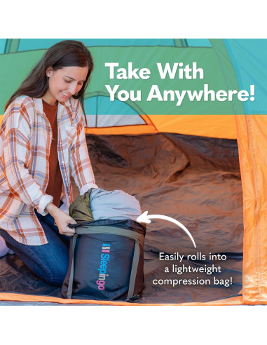 Saco de Dormir Doble Sleepingo Impermeable Tamaño Queen