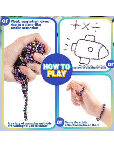 Bolas Magnéticas Antiestrés Chilvil 500 Piezas Alivio Ansiedad 2