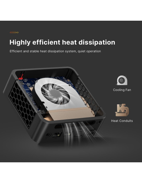 Mini PC Gaming BOSGAME P4, AMD Ryzen 7 5825U, 16GB RAM, 512GB SSD Mini PC Gaming BOSGAME P4, AMD Ryzen 7 5825U, 16GB RAM, 512GB SSD