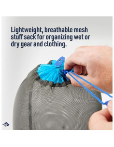 Saco de Malla Ligero Sea to Summit 1.5L Azul Atolón 2