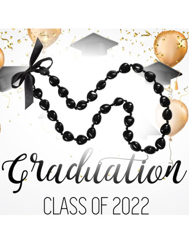 Collar de Graduación Hawaiano Yinkin 94 cm con Cierre de Cinta