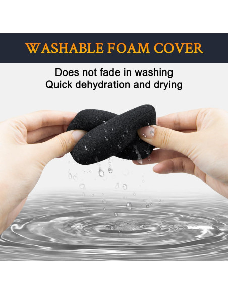 Filtros Pop SOULWIT para Micrófonos AT2020/AT2050/AT4040 - Negro