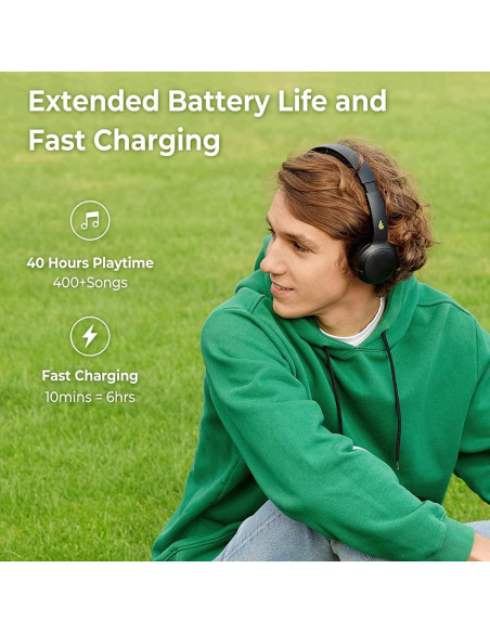 Edifier WH500 Auriculares Inalámbricos Bluetooth 40H Negro