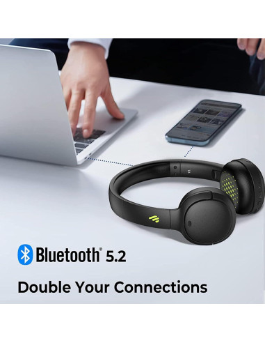 Edifier WH500 Auriculares Inalámbricos Bluetooth 40H Negro