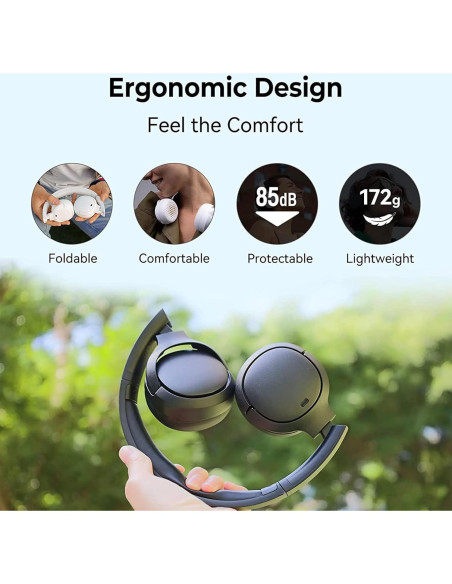 Edifier WH500 Auriculares Inalámbricos Bluetooth 40H Negro