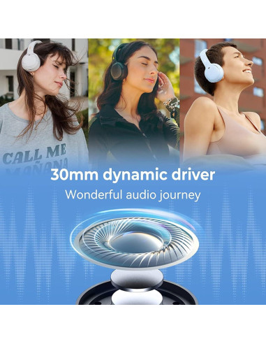 Edifier WH500 Auriculares Inalámbricos Bluetooth 40H Negro