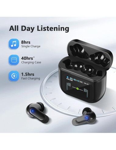 Auriculares Inalámbricos Dufiga SE60 Bluetooth 5.3 con ANC 50H