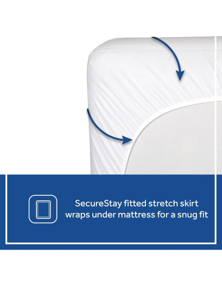Protector de Colchón Impermeable Sealy Baby Cuna 132x71 cm
