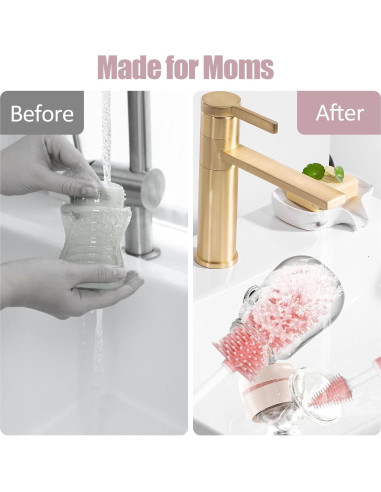 Kit de Limpieza 3 en 1 para Extractores de Leche LynxLink Rosa