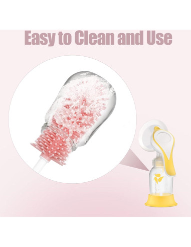 Kit de Limpieza 3 en 1 para Extractores de Leche LynxLink Rosa