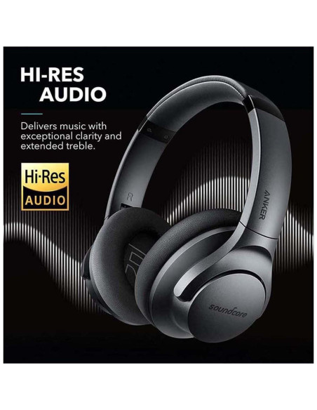 Auriculares Inalámbricos Bluetooth Anker Life Q20 Negro Auriculares Inalámbricos Bluetooth Anker Life Q20 Negro