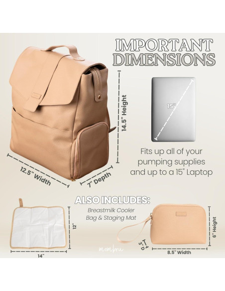 Bolsa de extractor de leche portátil con enfriador - Regular